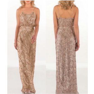 Sorella Vita Rose Gold Art Deco Dress